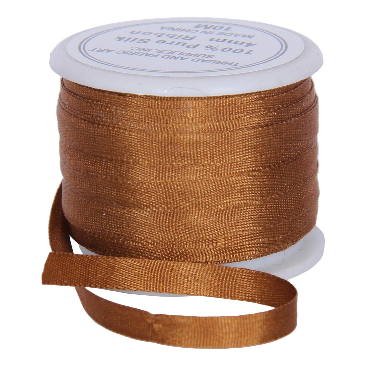 Threadart 100% Pure Silk Ribbon - 3 Widths 2MM, 4MM, 7MM - 50 Colors Available